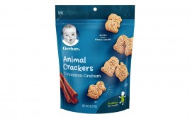 Gerber Animal Crackers Cinnamon Graham (Toddler 12+ months)  Pack  170 grams